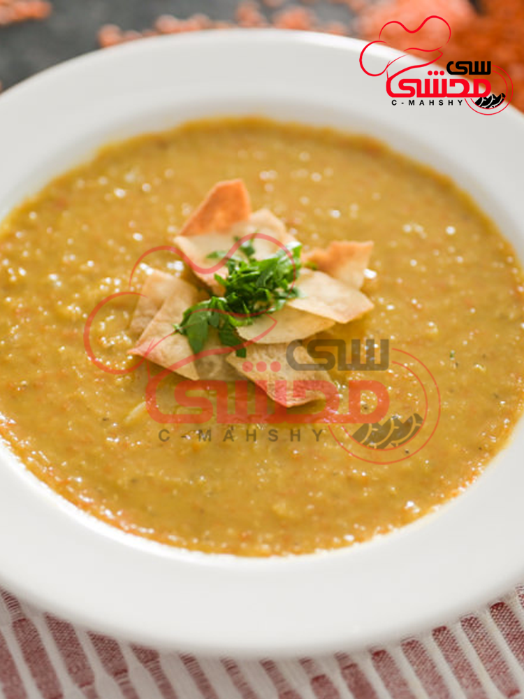 Yellow Lentil Soup (One person)